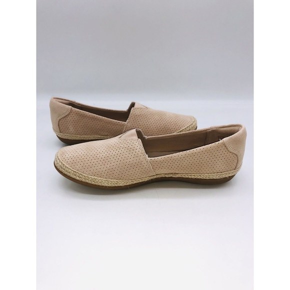CLARKS Collection Women Danelly Sky Espadrille Slip-Ons Blush Suede, choose size - Picture 8 of 10